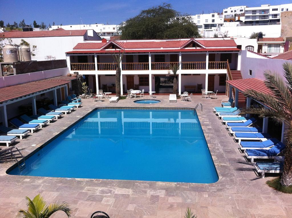 Hotel El Huarango Ica Esterno foto